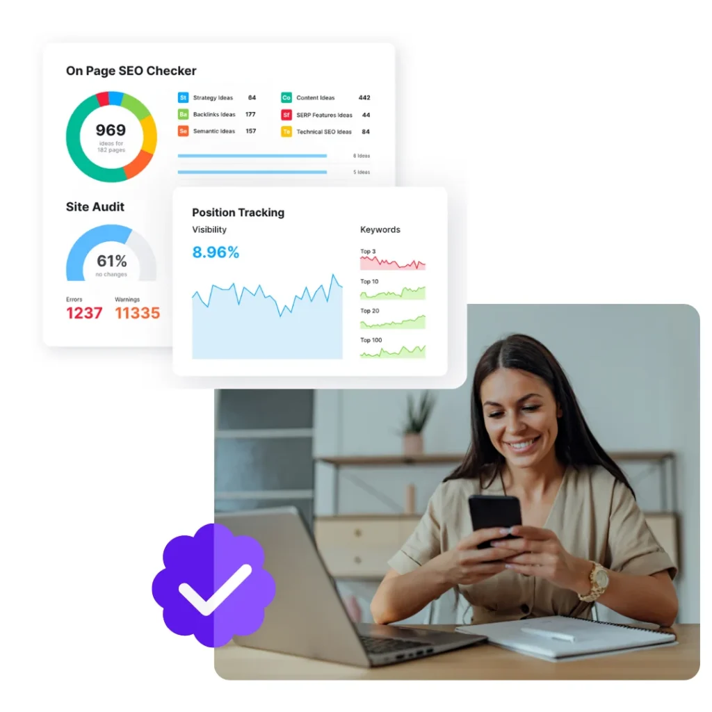 Lawyer happy to see the law firm SEO dashboards